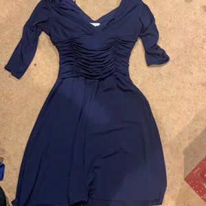 Navy blue dress from dress barn
